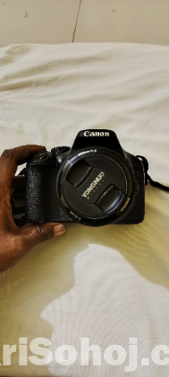 Canon 550D with Prime lens